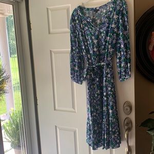 Talbot Blue Floral Dress